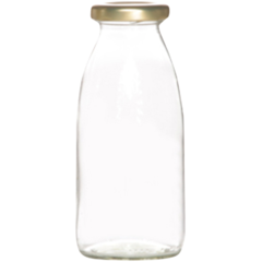 BI01577 Cosy Glasflaska med Metallock