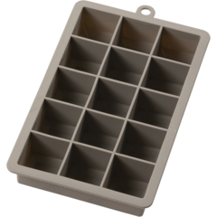 BI225293 Istärningsbricka Liten Bitz Grå 15st Tärningar