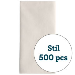 150638 Napkin Style Polar White 48x48cm