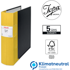 682340 GAFFELPERM JOPA A4 80MM GUL