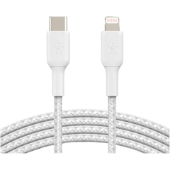 CAA004BT1MWH Kabel USB-C till Lightning Vit 1m