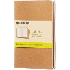 BNT360019 Anteckningsbok Moleskine Olinjerad Brun 9x14cm