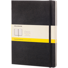 BNT360096 Black Graph Paper Notebook