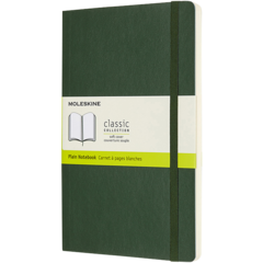 BNT360176 Anteckningsbok Med bokmärkesband Olinjerad Grön 13x21cm