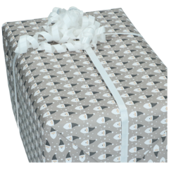 FP440194 Julpapper Nisse Grå