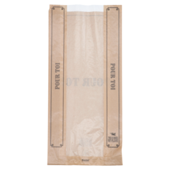 10015670 Brødpose med vindue 3kg 200/60x440mm Pour Toi