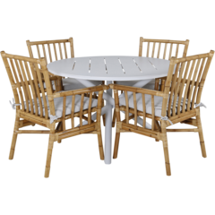 VD21317 Matgrupp Alma+Cane Ø120