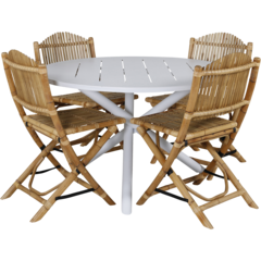 VD21318 Matgrupp Alma+Cane Ø120