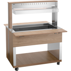 BA125633 Bartscher W3110-200 Buffet Cart with Heat Retention