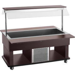 BA125540V1 Buffet Cart Cold Kids Bartscher GN 1/1 150mm