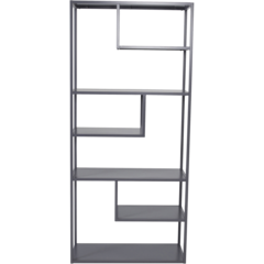 VD18076 Bokhylla Staal 188x85cm