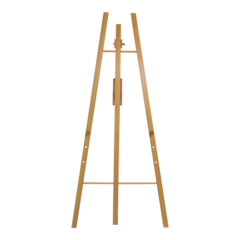 EZLTE165 Securit Skyltstaffli 4 Ben Teak