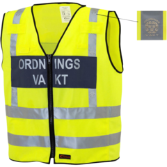 RE202OV Reflexväst Ordningsvakt Reflectil Klass 2
