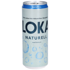 1208621 Mineralvatten Loka Naturell burk 33cl inkl. pant