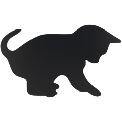 FBCAT Griffeltavla Vägg Katt Svart