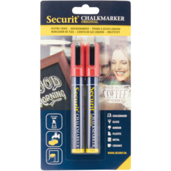 BLSMA510RD Securit Griffelpenna 2-6mm 2-pack