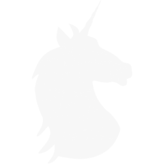 FBWTUNICORN Griffeltavla Vägg Enhörning