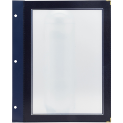 MCWIA4BU Plastfickor för Menypärm Securit A4