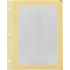 SEC93 Plastfickor för Menypärm Securit A4