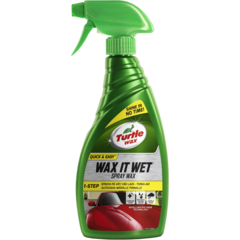 SEA098 Bilvax Turtle Wax Wax & Dry Spray Wax 500ml
