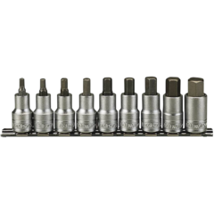 LUN19070101 Hylsbitssats 1/2 Sexkant mm 9