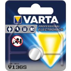 LUN644705055 Batteri Varta Knappcell Silveroxiderat V13GS SR44 1,55V