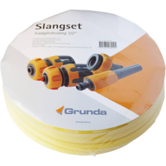 LUN364610048 Grunda Slangset Med Kopplingar