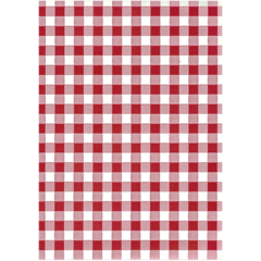 314RE Vaxduk på Rulle Redlunds Rutig 140cm x 20m