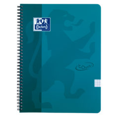 400103996 Spiralblock Oxford Touch Rutat Turkos A4