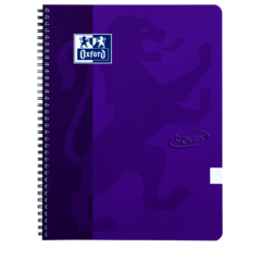 400103997 Spiralblock Oxford Touch Olinjerat Lila A4