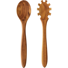 AI15520 Raw Salladsbestick Teak 2-pack