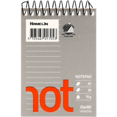 100302756 Spiralblock Bantex Not Linjerat A7