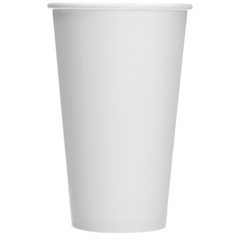 185016 Pappersmugg Vit 48cl