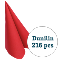 119186758 Napkin Duni Dunilin Burgundy 48x48cm