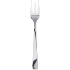 AI15837 Tårtgaffel Raw Silver 4-pack