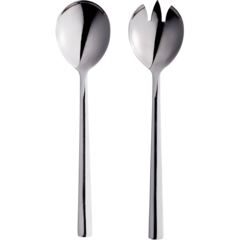 AI15835 Raw Salladsbestick Silver 2-p