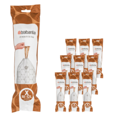 BRA138089 Avfallspåsar Brabantia X 10-12L 10x20st