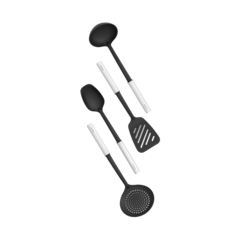 BRA260285 Brabantia Profile Non-Stick Kitchen Utensil Set