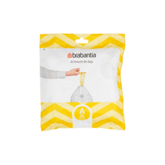 BRA137600 Avfallspåsar Brabantia Perfectfit A 3-5L 40st