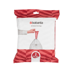 BRA115608 Avfallspåsar Brabantia J 20-25L 40st