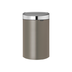 BRA114885 Touch Bin Ny 40L+ Stål