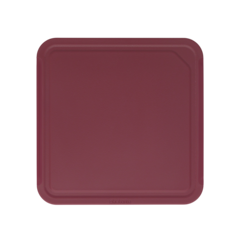 BRA123122 Skärbräda Röd 25x25cm