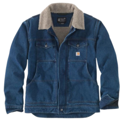 CH105478 Vinterjacka Carhartt Relaxed Denim Sherpa Lined