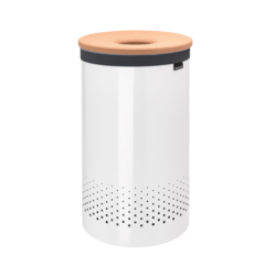 BRA86 Tvättkorg 60L Med Korklock