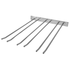 HDL340SW Glashängare Vägg Silver 12 glas