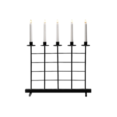 GK3526 Ljusstake Metall 5Ljus