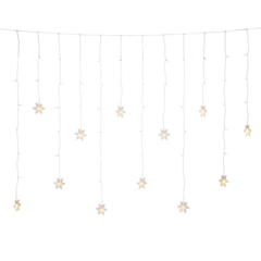 GK40491030 Gardinslinga 12 Snöflingor
