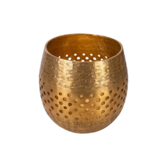 B254643 Värmeljushållare Cosy Guld