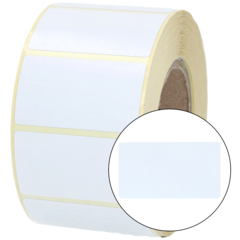 1026126 Blanket Label 25x45mm White