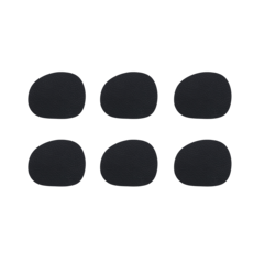AI15485 Raw Glasunderlägg läder 6-pack